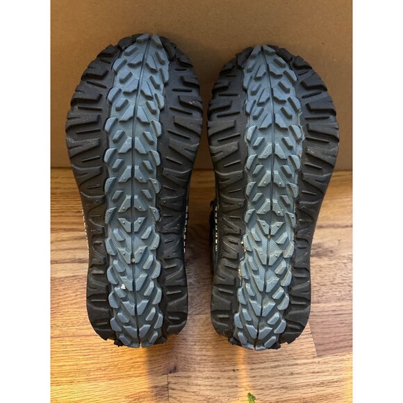 Merrell Kids Size 7.5 Hiking Boots Waterproof Leather & Mesh High Top Gray/Black - Picture 9 of 11